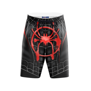 Into The Spider Verse Beach Shorts FDM3107 S Official Anime Swimsuit Merch
