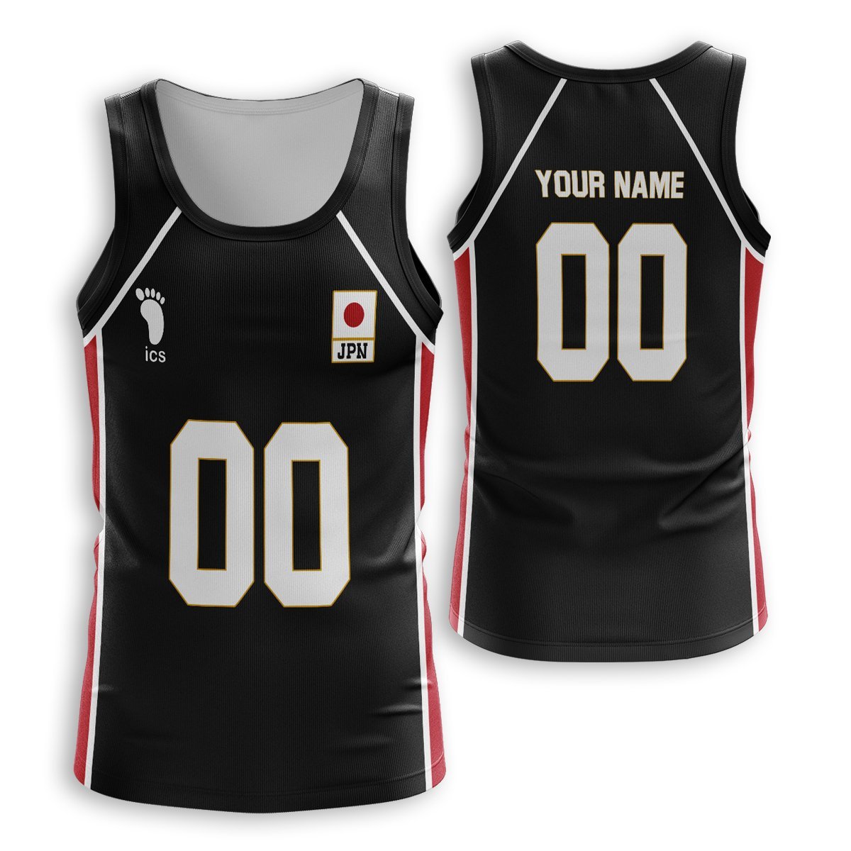 Personalized Haikyuu National Team Libero Unisex Tank Tops FDM3107 S Official Anime Swimsuit Merch