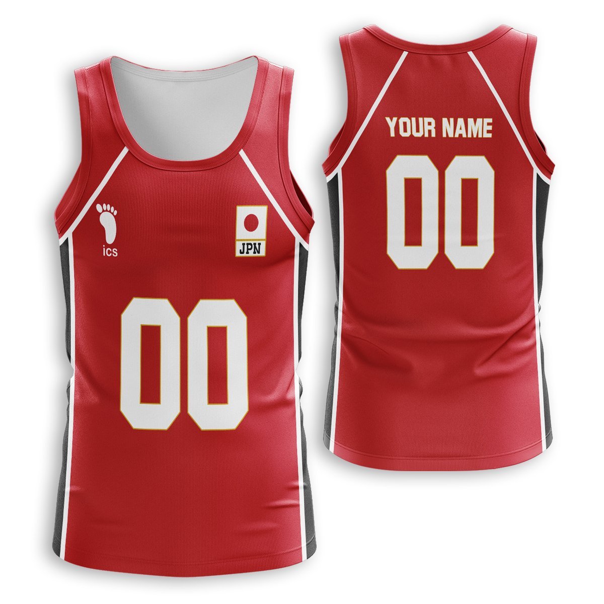 Personalized Haikyuu National Team Unisex Tank Tops FDM3107 S Official Anime Swimsuit Merch