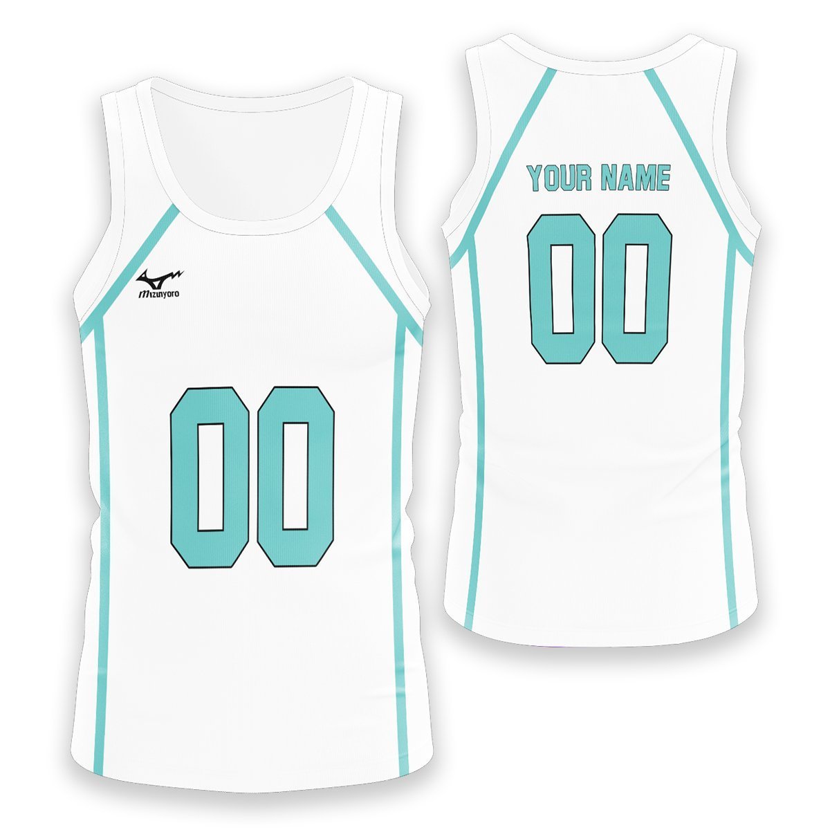 Personalized Team Aoba Johsai Unisex Tank Tops FDM3107 S Official Anime Swimsuit Merch