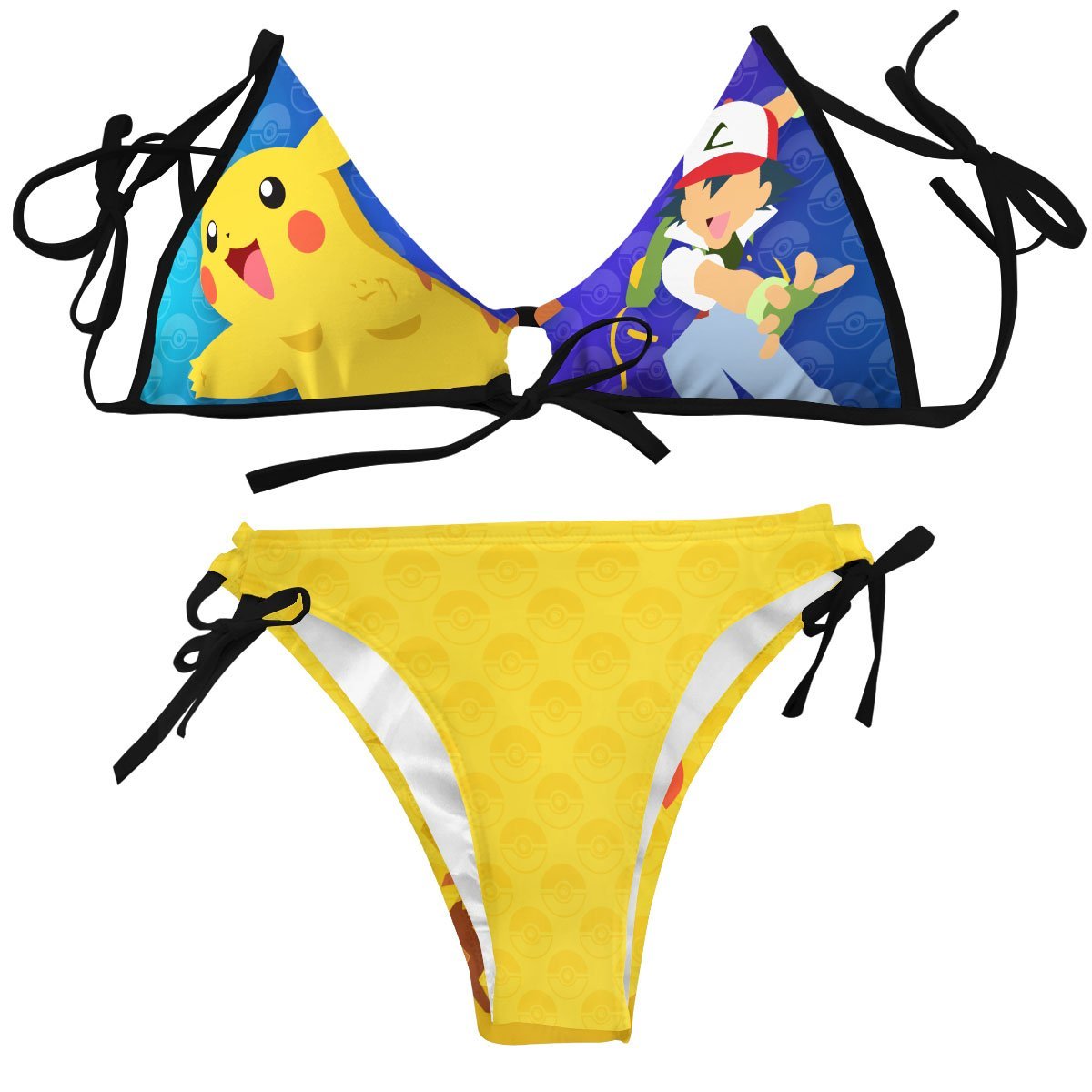 Pika Bikini Swimsuit FDM3107 XXS Official Anime Swimsuit Merch
