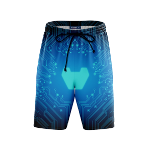 Stark Tech Beach Shorts FDM3107 S Official Anime Swimsuit Merch