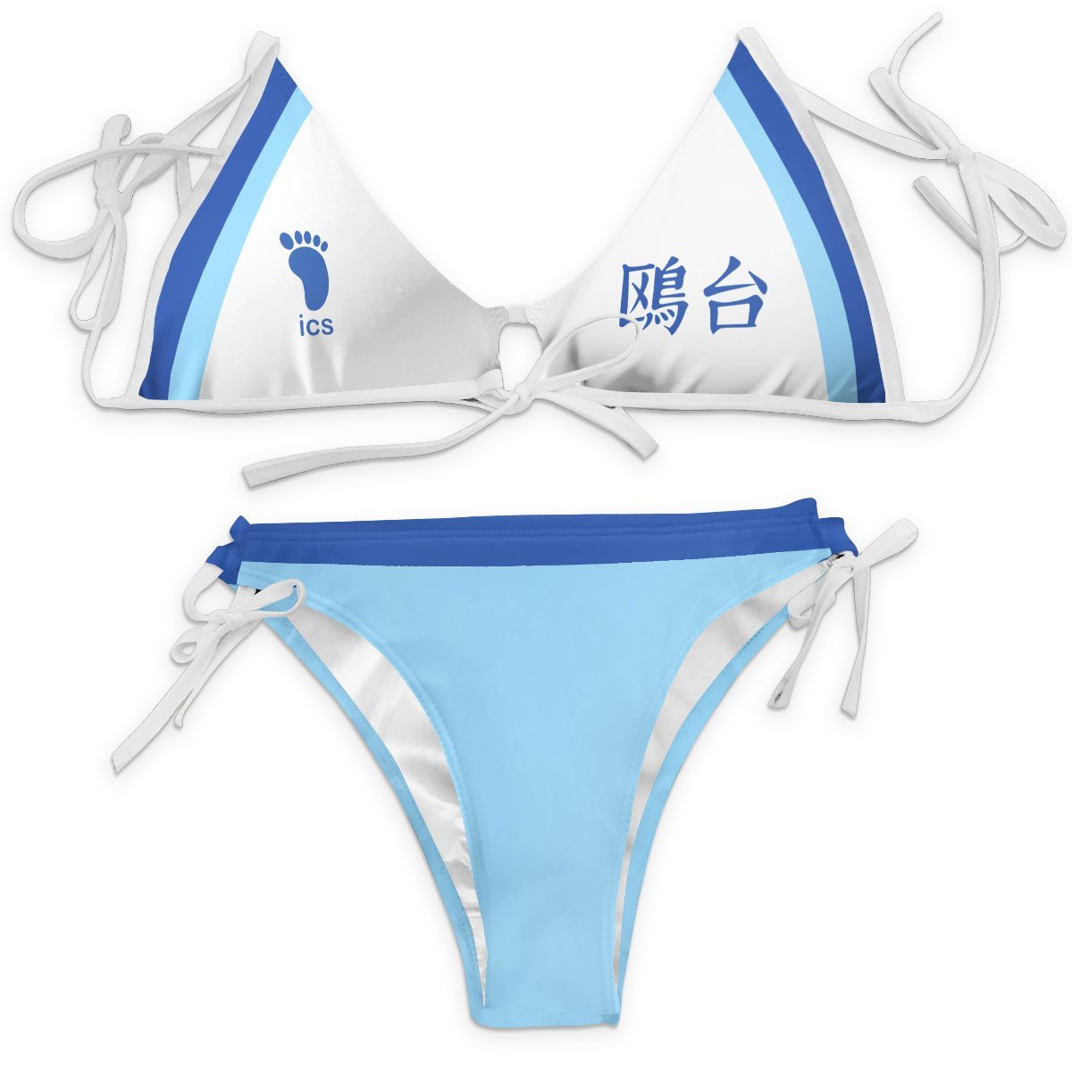 Team Kamomedai Bikini Swimsuit FDM3107 XXS Official Anime Swimsuit Merch